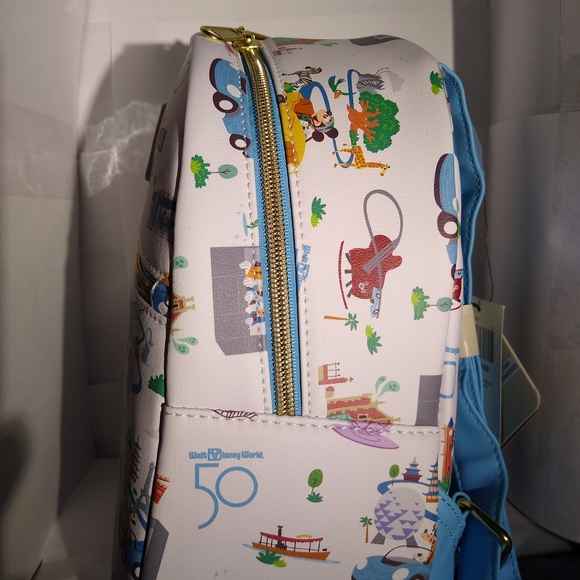 Loungefly Disney World 50th Anniversary Bag - Picture 3 of 4